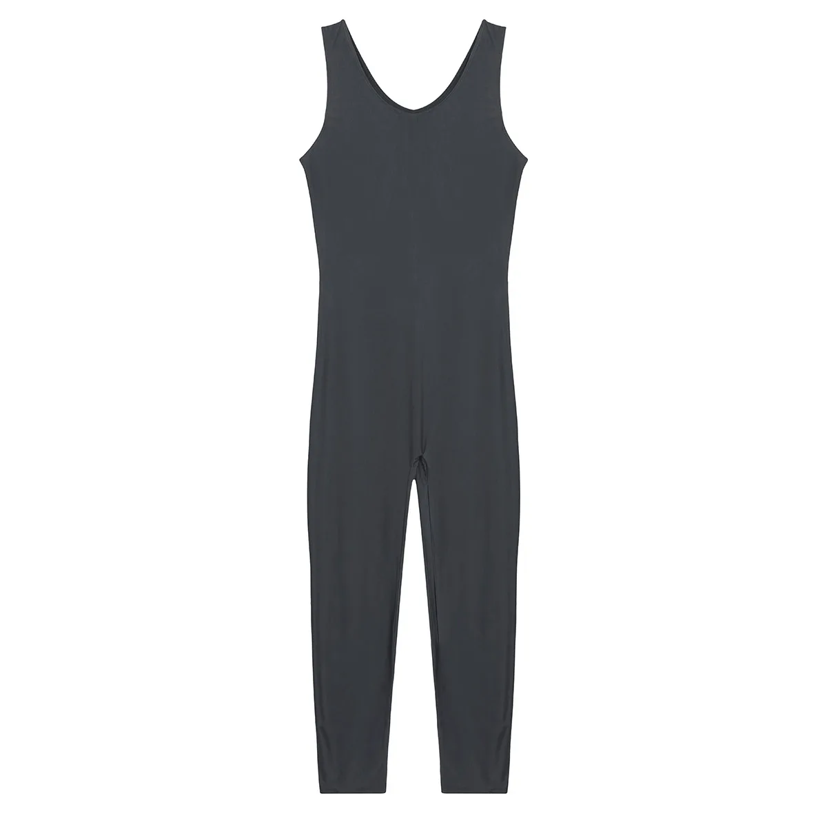 Men ballet Leotard Dance bodysuit Well Fit Gymnastic leotard One Piece Scoop Neck Sleeveless Skin-Tight Vest Unitard Bodysuit