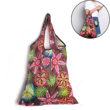 1 шт. Экологичная карманная квадратная многоразовая хозяйственная сумка, экологичные Складные хозяйственные сумки, переносная Полиэфирная Сумка на плечо с ручкой