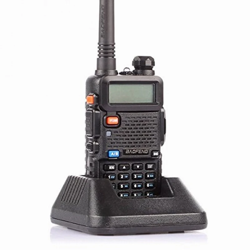 2 шт. Baofeng UV-5R рация 128 Двухдиапазонная УВЧ и УКВ 136-174 МГц и 400-520 МГц портативное радио 5 Вт двухстороннее радио