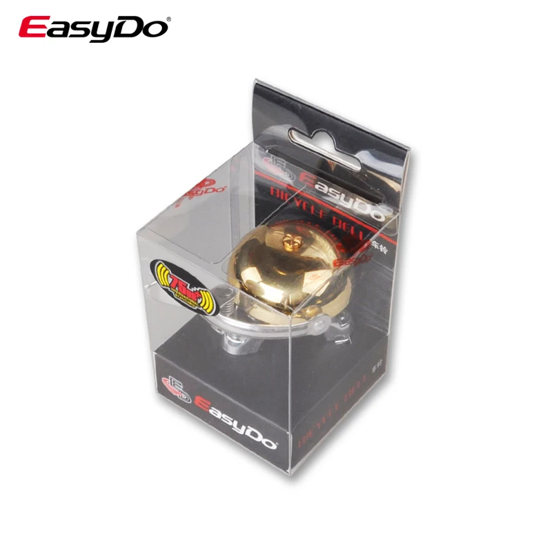 EasyDo Bike Bell Mountain Road Bicycle Bell Cycling Handlebar Pure Copper Horn Ring Gloden Vantage Sound Alarm MTB Accessor