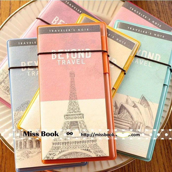 Vintage Beyond Travel Notebook Travel Planner Pocket Schedule And