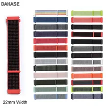 22 мм 20 мм нейлоновый ремешок для samsung gear S3 S2 Sport Frontier Classic Watch Band Galaxy Watch 42 мм 46 мм Huami Amazfit ремешок Bip
