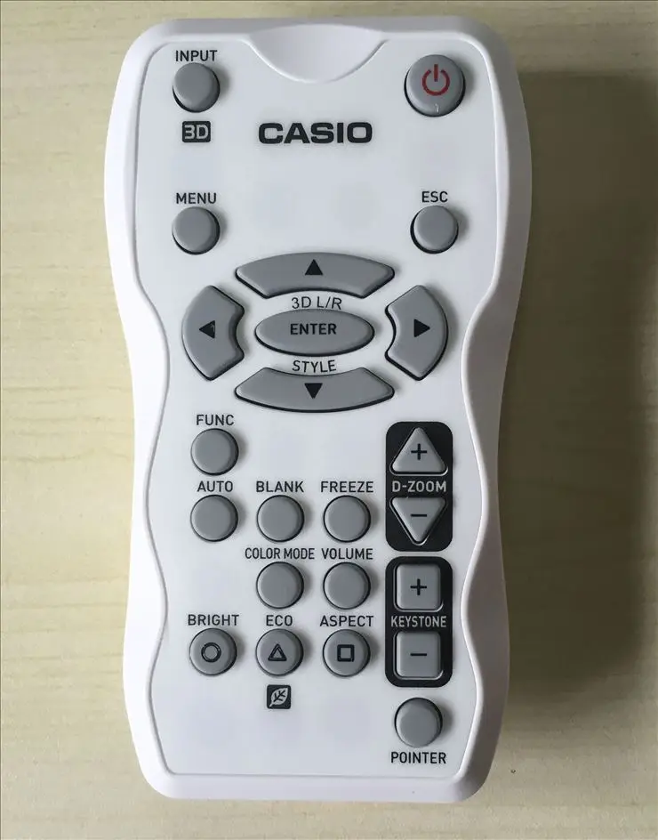 Remote Control for CASIO Projector XJ M140/150/155/240/250/255/ST145
