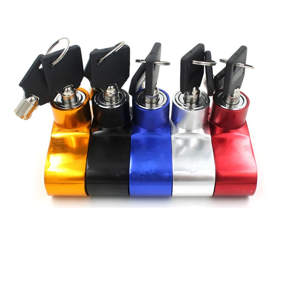 

2019 New Aluminum Alloy Bike Alarm Lock Safety Waterproof Motorcycle Brake Disc Alarm Lock Bike Lock