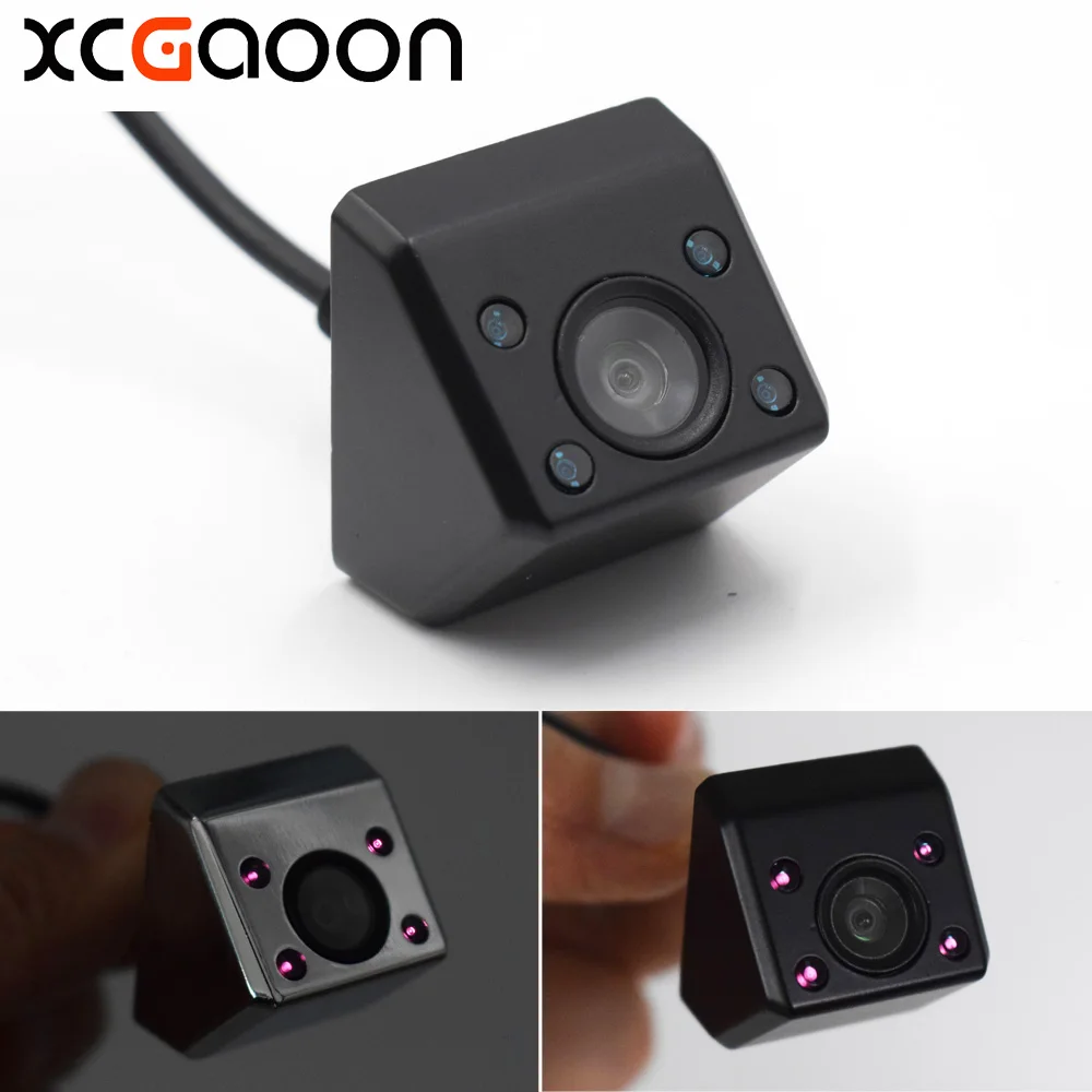 Классическая CCD Автомобильная камера заднего вида XCGaoon широкий угол обзора 140