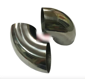 

10PCS/LOT Outer D:63mm Thickness:2mm 304 Stainless Steel Elbow 90 degree Welding Sanitary