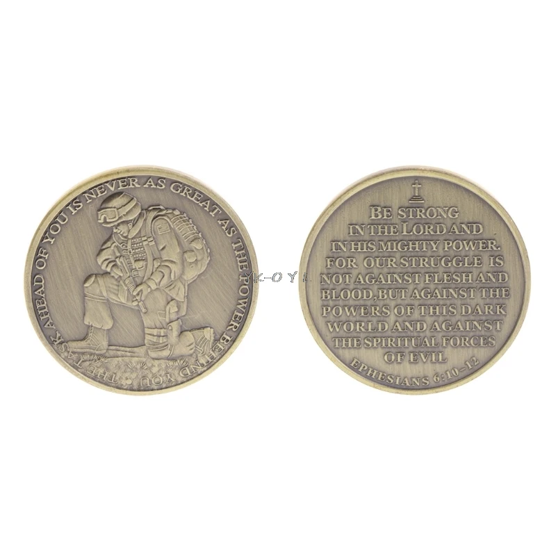 

Commemorative Coin Ephesians Positive Words Strong Collection Arts Gift Souvenir