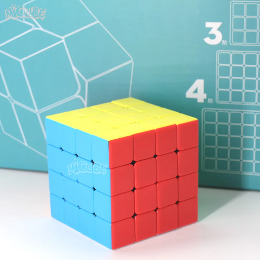 Shengshou драгоценный камень куб Подарочная коробка 3x3x3 4x4x4 5x5x5 2x2x2 4 шт магический скоростной куб 2x2 4x4 5x5 Cubo magico Stickerless игрушки для детей