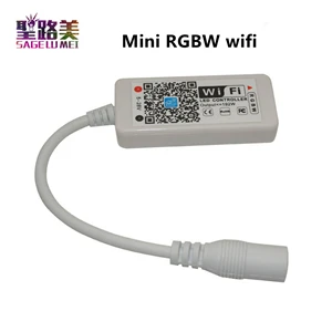 Magic Home DC5V 12 в 24 в Bluetooth беспроводной WiFi контроллер, RGB/RGBW IR RF светодиодный контроллер для 5050 WS2811 WS2812B светодиодный пиксель полосы - Цвет: Mini RGBW wifi