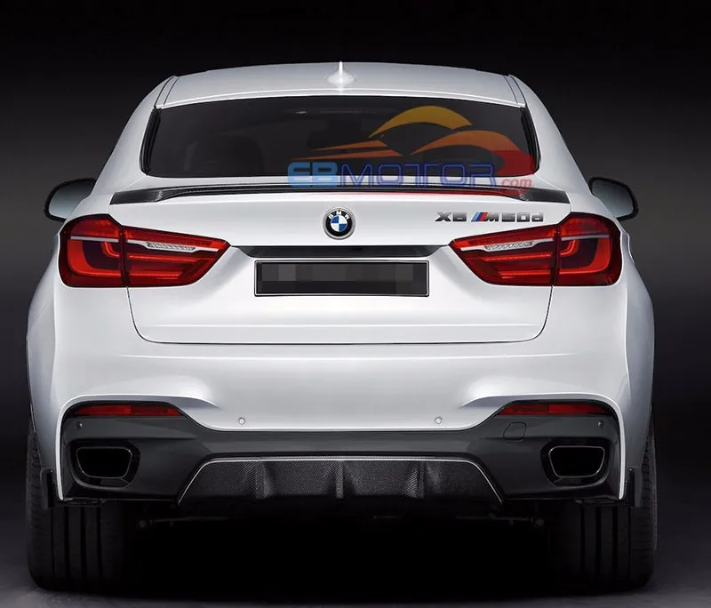 ebmotor-com Performance Style Rear Trunk Boot Lip Spoiler For BMW X6 F16 15UP B264F 1_8572