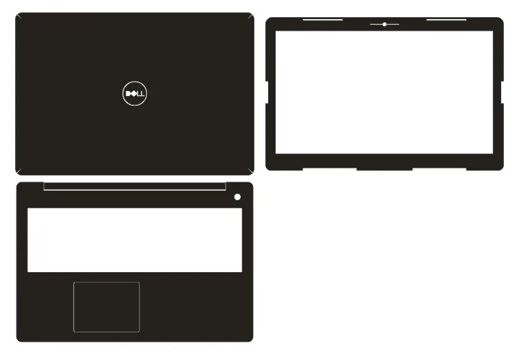 Виниловая наклейка для ноутбука из углеродного волокна Dell G3 15 3579 i3579 6&quot|Сумки и
