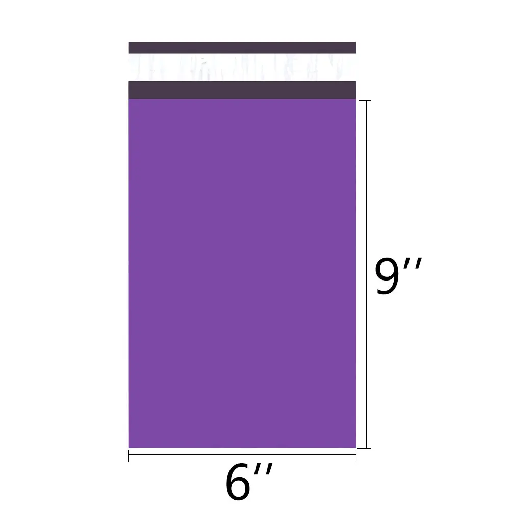 Speedy почтовых отправлений 100 шт. 6x9 дюймов 150*230 мм Красочные поли-Мейлер фиолетовый поли-Мейлер самозапечатывающийся пластиковые почтовый