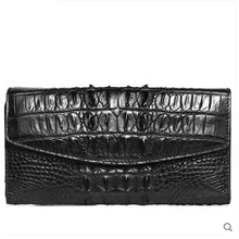 VV crocodile leather women Purse lady large women bag real crocodile leather star and women clutch