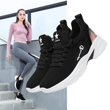 Guciheaven Women Casual Sneaker Ladies Walking Shoes Falt Platform Height Increasing Inside Heels