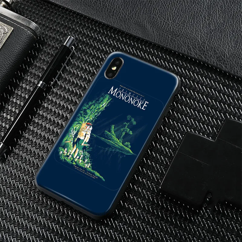 

Princess Mononoke Soft Silicone Phone Case Cover Shell For Apple iPhone 6 6s 6Plus 6sPlus 7 8 7Plus 8Plus X