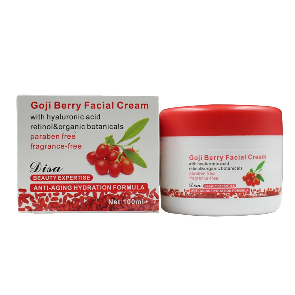 Dazzling Girl Store Portable Home Health Cream Goji Berry Facial Cream Skin Care Accessories
