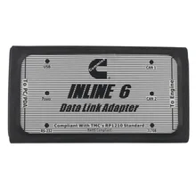 for Cummins INLINE 6 Data Link Adapter Insite v7.62 Data Link Adaptor for Cummins OBD2 Truck Scanner Heavy Duty Diagnostic Tool