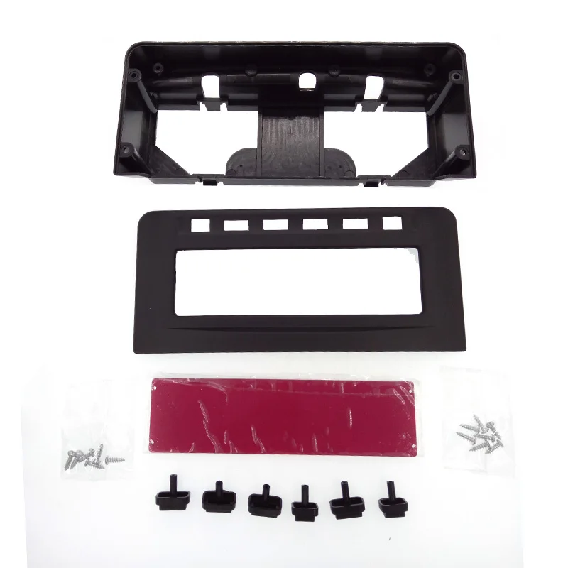 

Fascia For Mitsubishi Pajero Sport Triton L200 Mornitor MID Radio DVD Middle Stereo Panel Dash Mounting Installation Trim Kit