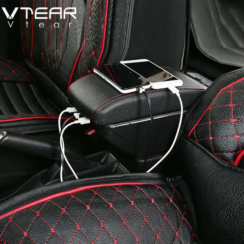 Подлокотник Vtear для Chevrolet Orlando внутренняя центральная консоль подлокотник