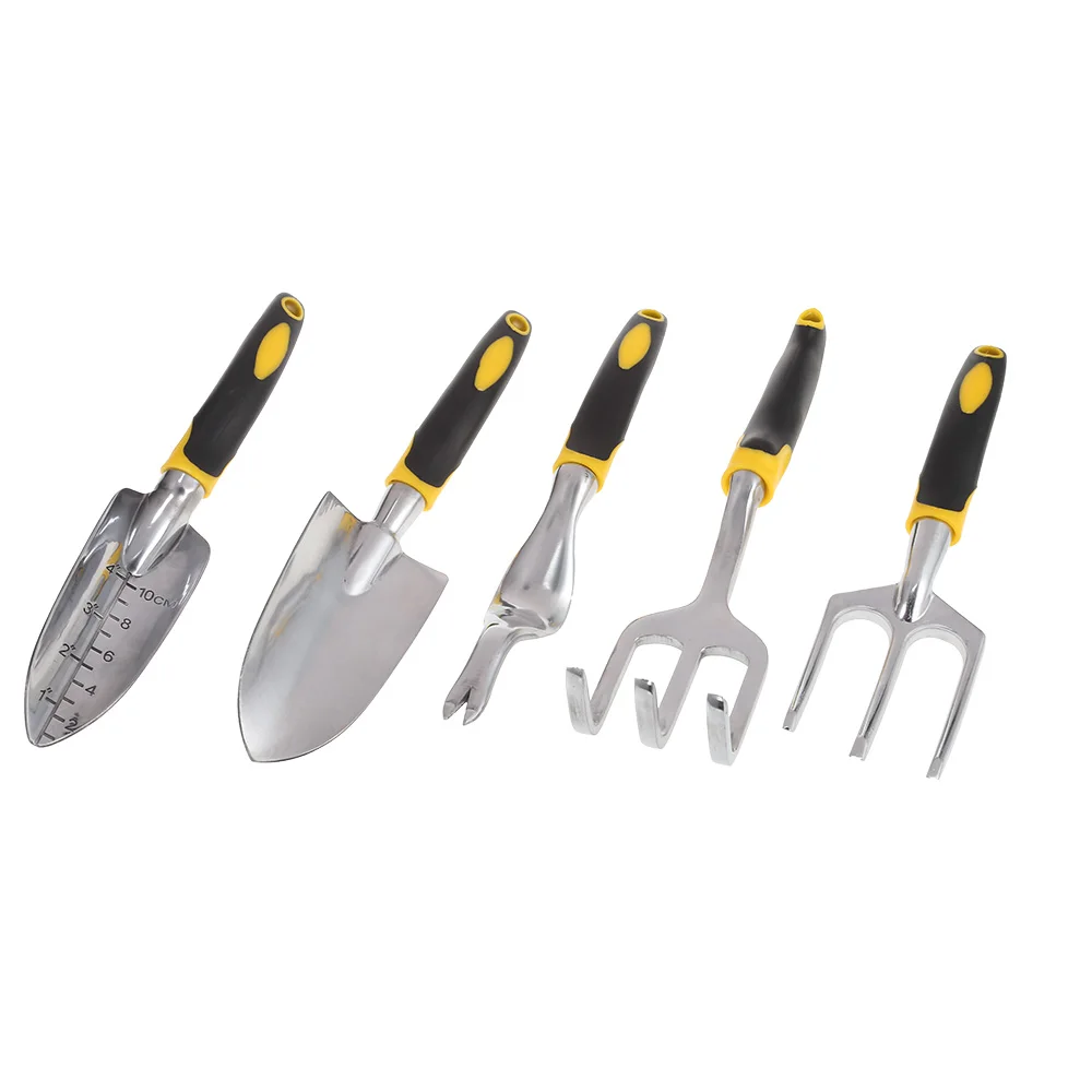 

Convenient Gardening Tool Potted Shovel Rake 5PCS Multifunction Practical Planting Flowers Electric Sculpture Tool Sets