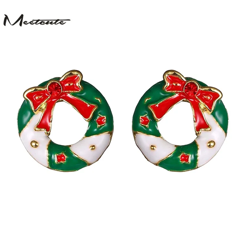 Meetcute Boutique новые модные женские Снеговики милые елки Колокольчик Рождественские