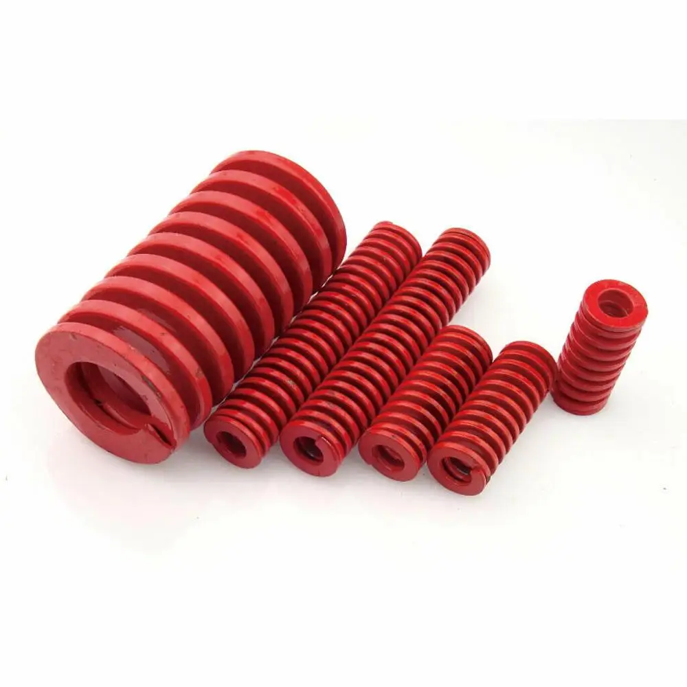 1Pcs Red Light Load Spiral Stamping Compression Mould Die Spring OD16