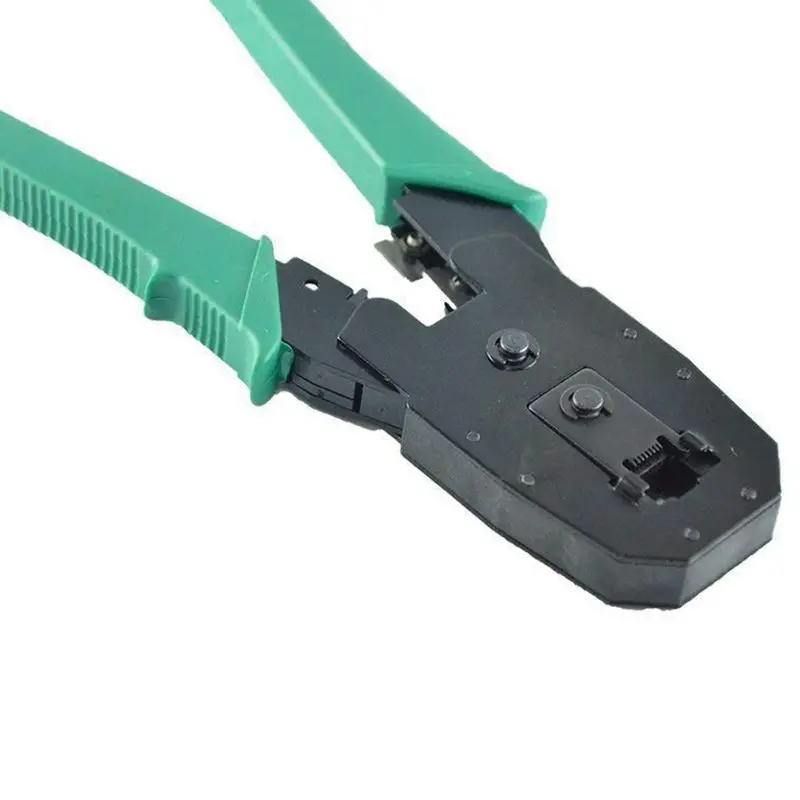 Кабель для сетевого подключения комплект 4 в 1 тестер кабеля + обжимные плоскогубцы + зачистки проводов + 100x Rj45 Cat5 Cat5e Разъем Netw