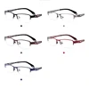 Fashion Eyeglasses Frame for Men Eyewear Optical Semi-Rimless Alloy Man Glasses Frame Half Rim Prescription Spectacles ► Photo 2/6
