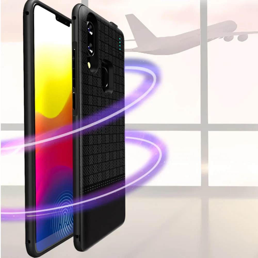 JINXINGCHENG 3 цвета назад быстрое зарядное устройство батарея чехол для Redmi Note 5 Pro батарея зарядное устройство чехол для Xiaomi Redmi Note 5 5000 мАч