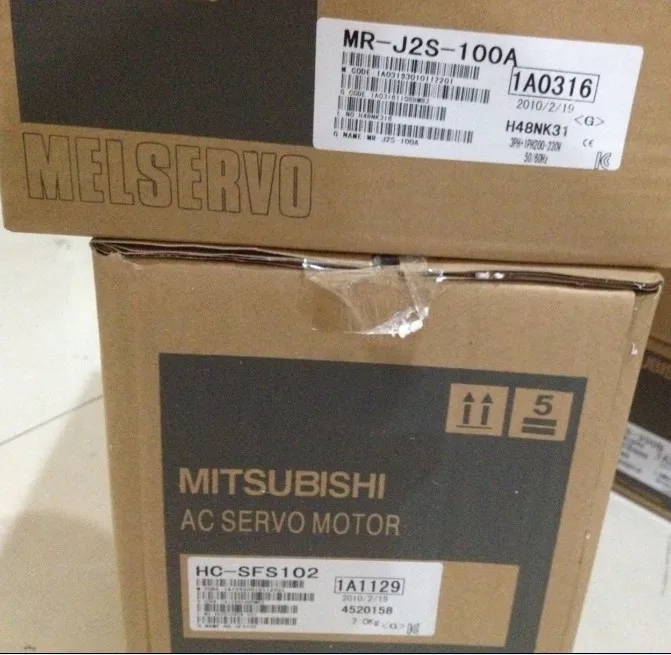 

NEW&ORIGINAL MIT HC-SFS102+MR-J2S-100A HC-SFS102+ R MR-J2S-100A WITH 5 Meters cables