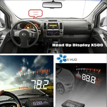 Автомобилей HUD Head Up Дисплей для Nissan Frontier GT-R Juke марта Maxima-безопасного вождения Экран проектор refkecting лобовое стекло