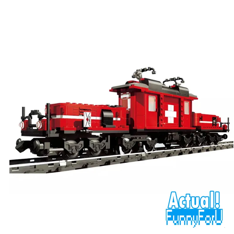 

Lepin Hobby Trains Locomotive 1130Pcs Technic 21011 Building Blocks Bricks Toys for Children Compatible with legoingly 10183