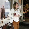 Nueva llegada moda mujer grueso cálido trabajo estilo tendencia abrigo OL cómodo temperamento al aire libre Otoño Invierno outwear chaqueta fresca ► Foto 3/6