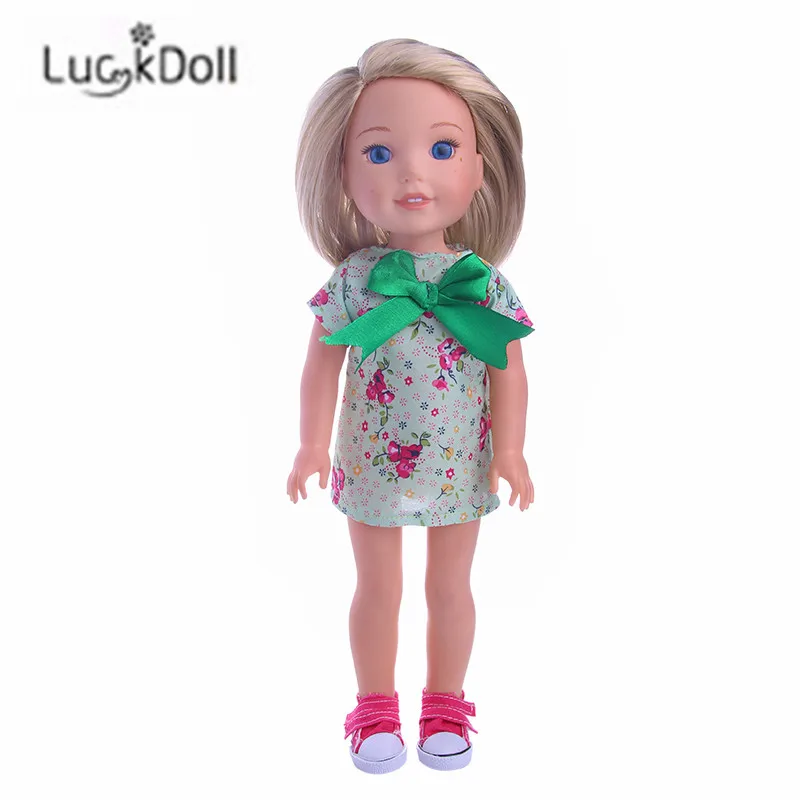 

LUCKDOLL Fashion Summer New Style Suitable for 14.5 Inch Doll Toy Doll AccessoriesGirls Toys,Generation,Birthday Gift