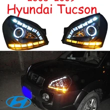 Фара Tucson Da Tucson, 2005~ 2009(подходит для LHD& RHD),! Tucson Дневной светильник, 2 ps/se+ 2 шт балласт, ix35, Tucson