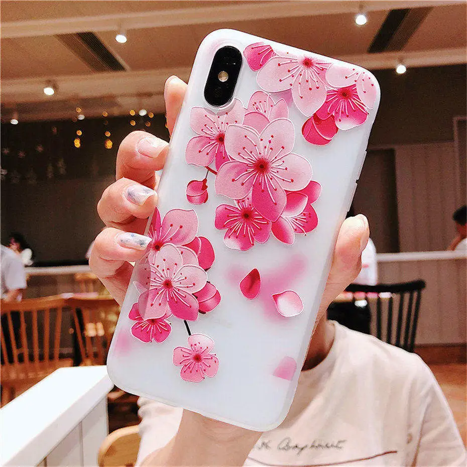 COQUEN Soft Case For iPhone 7 8 6 Plus X Xs Max Xr Phone Cases Silicone TPU Girls Matte Back Cover For iPhone 7 6 5s se Case On (9)