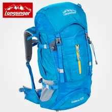 Outdoor backpack professional mountaineering bag 42l large capacity travel hiking backpack camping backpack