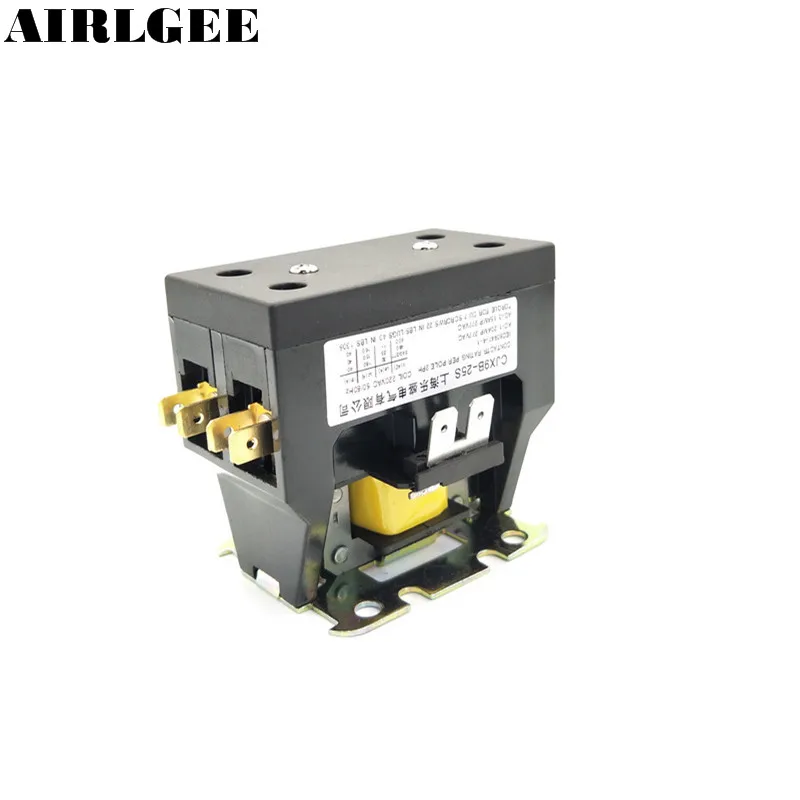 CJX9B 25S AC240V 25A Номинальное напряжение катушки 2 полюса 2NO Кондиционер переменного