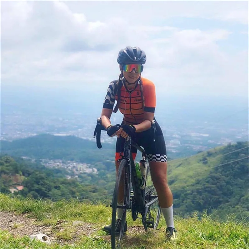 2019 bicycle professional competition cycling skinsuit triathlon suit frenesi women summer short sleeve bike set roupa ciclismo
