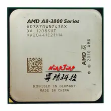 AMD A8-Series A8-3870K A8 3870 A8 3870K 3,0 ГГц Quad-Core Процессор процессор AD3870WNZ43GX гнездо FM1
