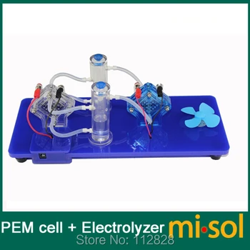 

experiment tool( PEM cell + electrolyzer) to generate Oxygen and Hydrogen to generate power, for experiment