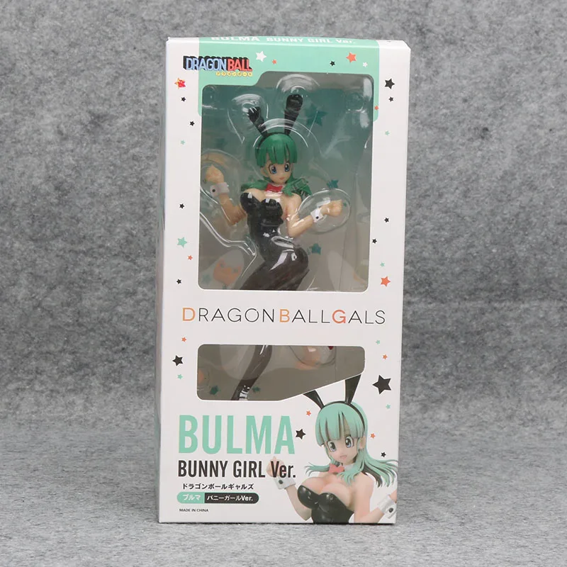 Dragon Ball Z Bulma figure 18 Аниме dragonball Bulma Bunny Girl Zoukei Tenkaichi Budoukai фигурка из ПВХ игрушки - Цвет: bulma Bunny in box