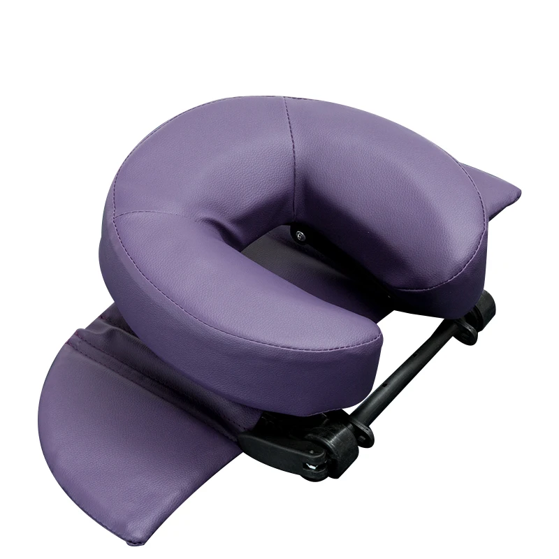 

Home Massage Kit - Deluxe Adjustable Headrest Face Pillow Home Massage Beauty Cradle Rest Pad For Tabletop