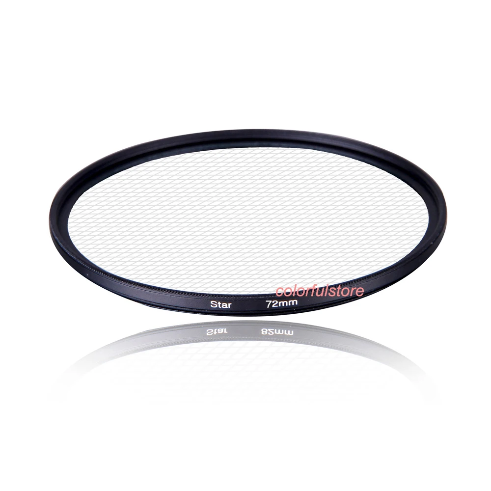 72 72mm Star Filter 4x 6x 8 Twinkle Lens Filters For Canon EOS 7D II