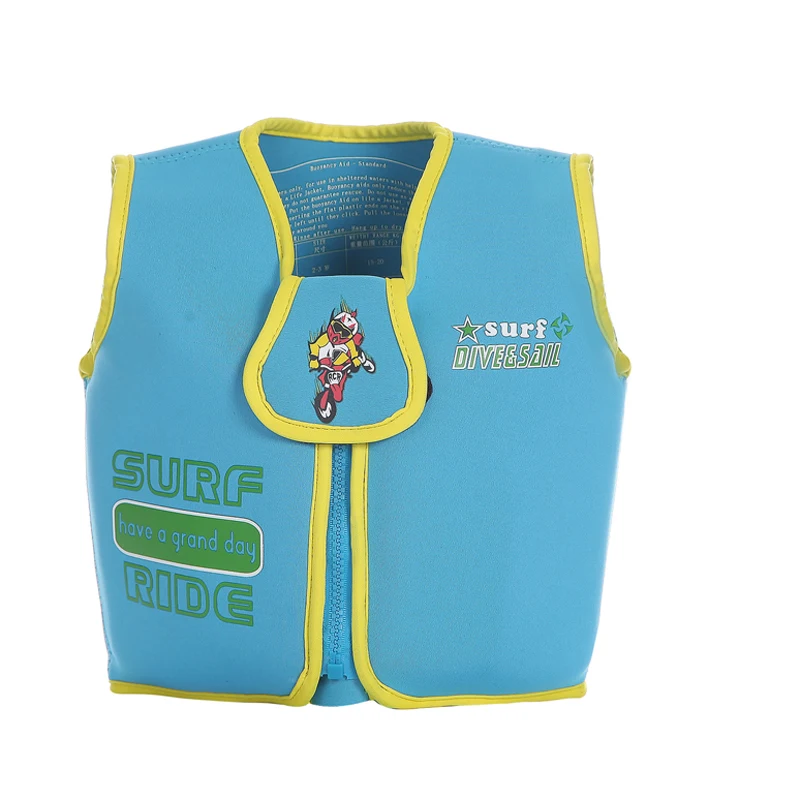 2017 Cheap Foam Kid's Surfing Life Vest Boys Girls Blue Swimwear Swim