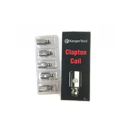 Kanger Клэптон катушки 0.5ohm SS органический хлопок для Subtank Toptank Nebox электронные сигареты испаритель Subvod комплект оригинальных Kanger