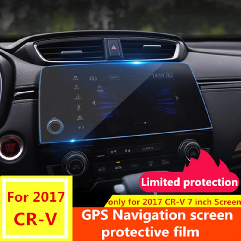 For Honda CR-V CRV 2017 2018 7 inch Tempered Glass Screen Protector Film Car DVD GPS Radio Stereo Multimedia Navigation System