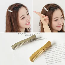 1 шт заколки для девочек сплав Ретро расческа боковые удары клип заколка, зажим для волос шпилька тиара аксессуары для волос G0403
