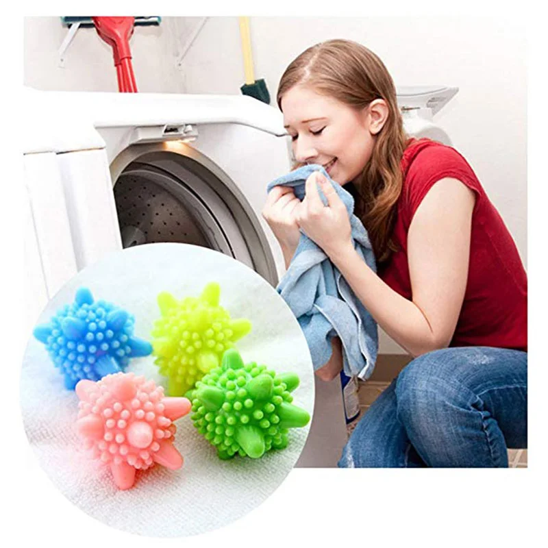 4pcs Clothes Softener Cleaning Laundry Ball for Household Washing Machine 4pcs Clothes Softener Cleaning Laundry Ball for Household Washing Machine