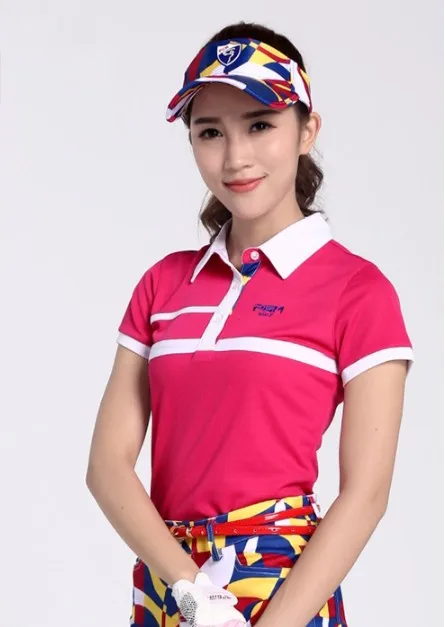 جودة عالية! pgm 2017 المرأة قميص بولو جولف القميص الصيف قصيرة الأكمام الزى sportwear shirt سريعة جاف ، شحن مجاني جودة عالية! pgm 2017 المرأة قميص بولو جولف القميص الصيف قصيرة الأكمام الزى sportwear shirt سريعة جاف ، شحن مجاني